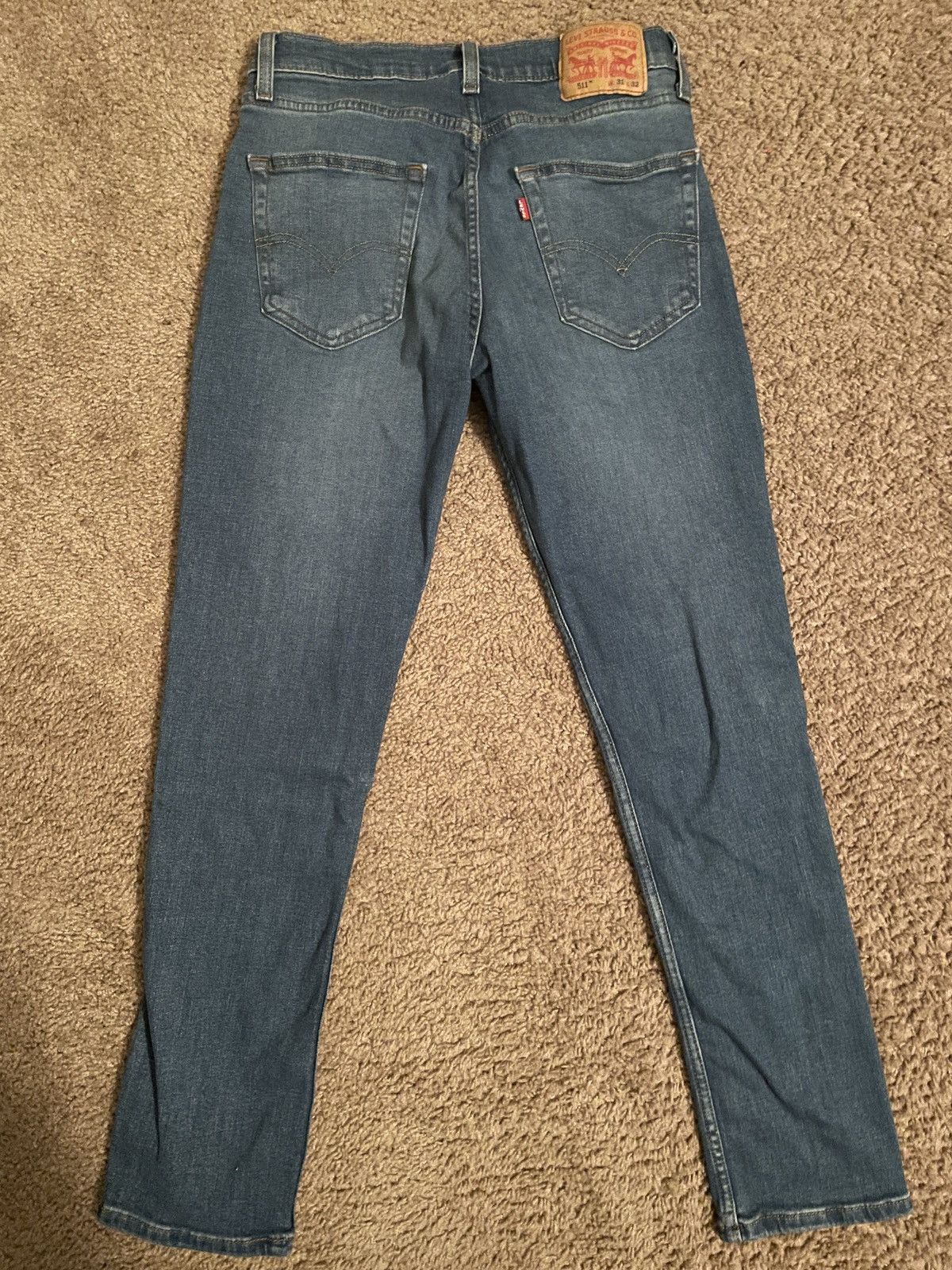 Levi's × Levi's Made & Crafted Levi “511” Blue Jeans Size US 31 - 5 Thumbnail