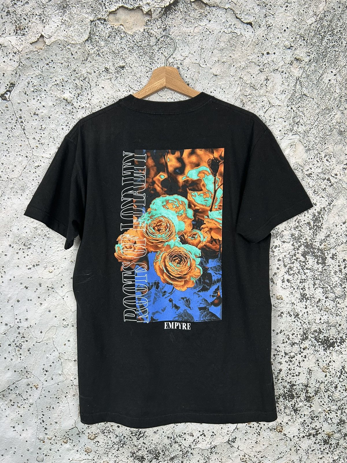 Vintage Empyre Graphic Alternative Flowers Tee Grunge Rock Punk Size US M / EU 48-50 / 2 - 1 Thumbnail