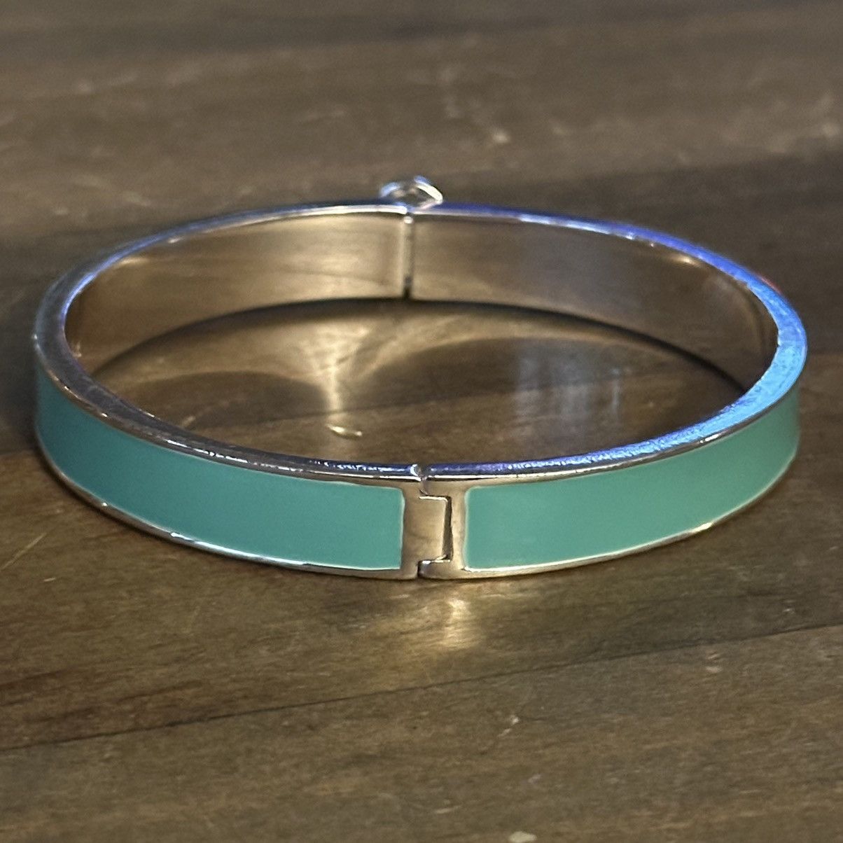 Other Stella & Dot Lindsey turquoise hinged bangle bracelet Size ONE SIZE - 4 Thumbnail
