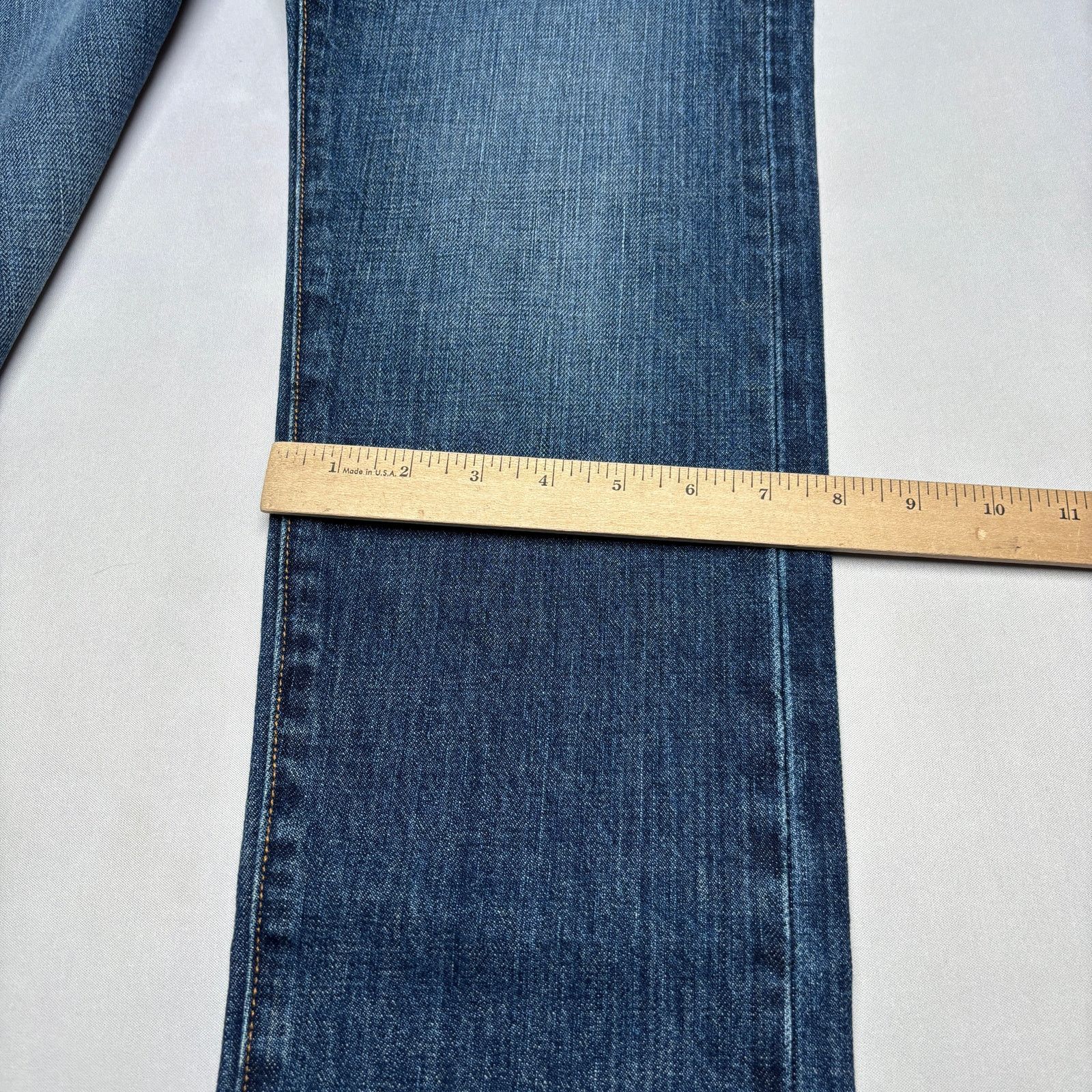 Sid Mashburn $325 Sid Mashburn Japanese Selvedge Deep Indigo Jeans 32x34 Size US 32 / EU 48 - 10 Thumbnail