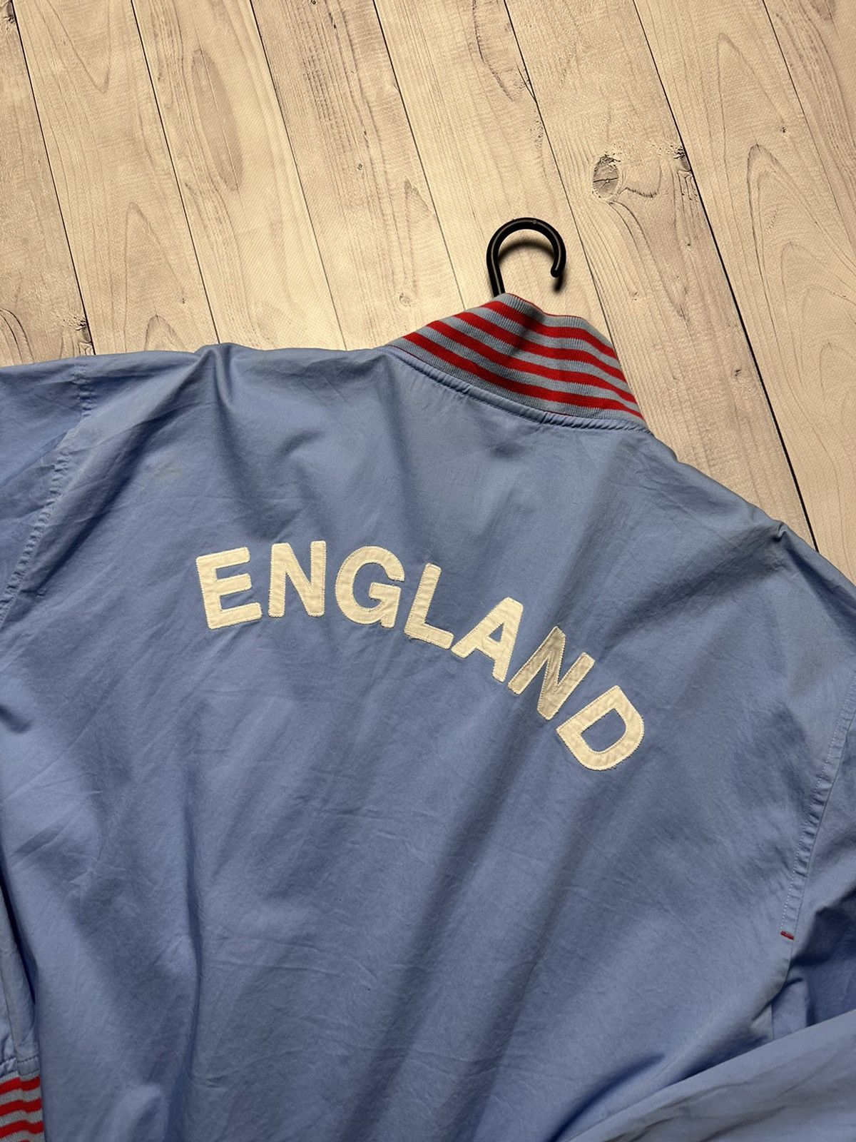 Umbro × Vintage Vintage Umbro England soccer jacket bomber size XXL blue Size US XXL / EU 58 / 5 - 8 Thumbnail