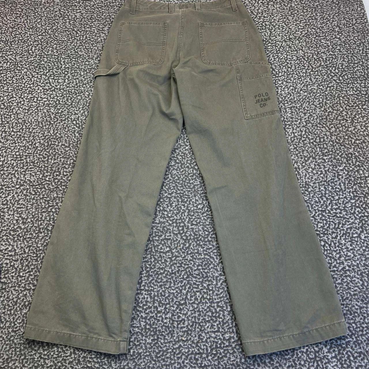 Polo Ralph Lauren Polo Ralph Lauren Pants Women 6 Wide Leg Pocket Cotton 32x31 Size 32" / US 10 / IT 46 - 2 Thumbnail