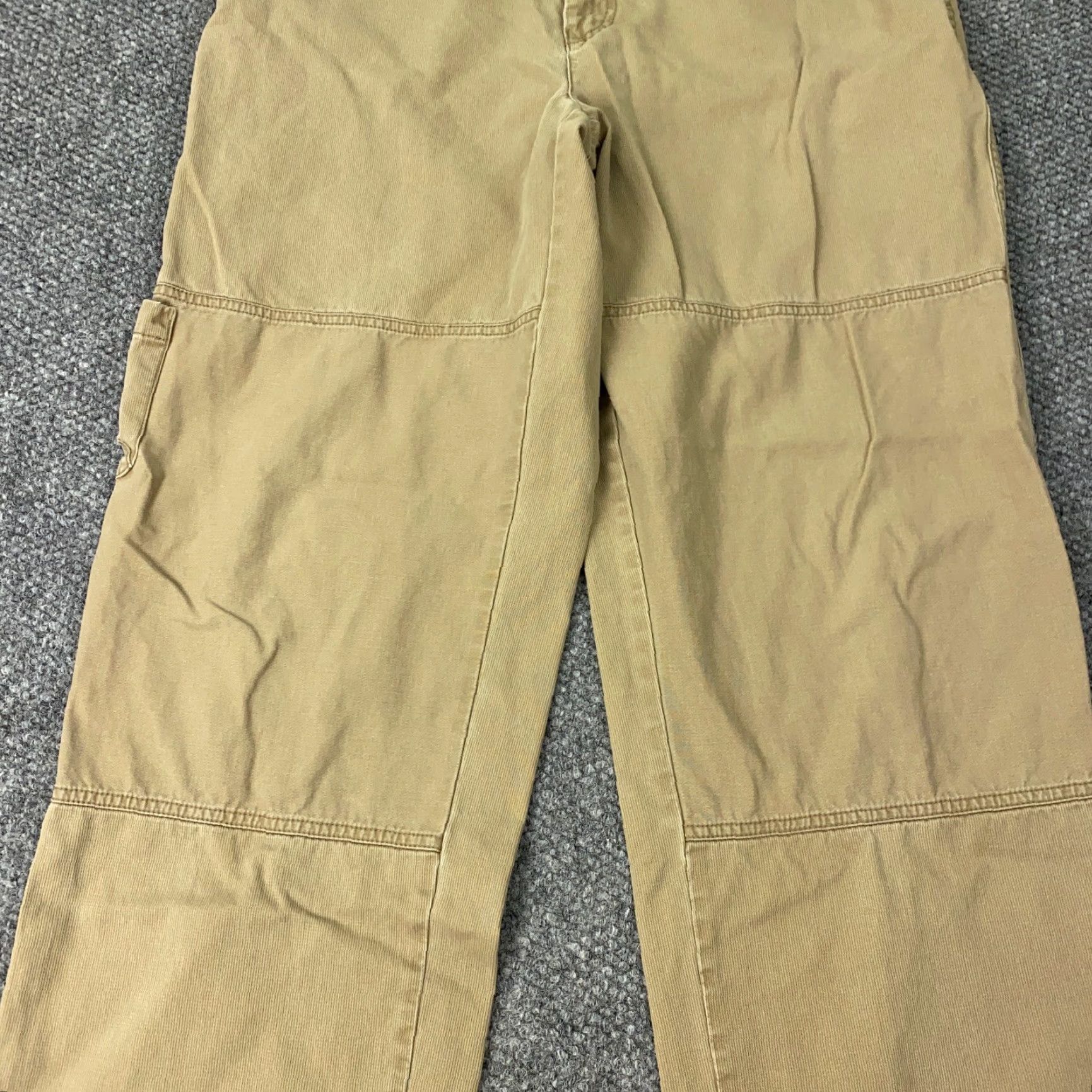 Tommy Hilfiger VINTAGE Tommy Hilfiger Cargo Pants Men 34 Waist Corduroy Relaxed Fit Straight Leg Retro 90s Grunge Beige Size US 34 / EU 50 - 4 Thumbnail