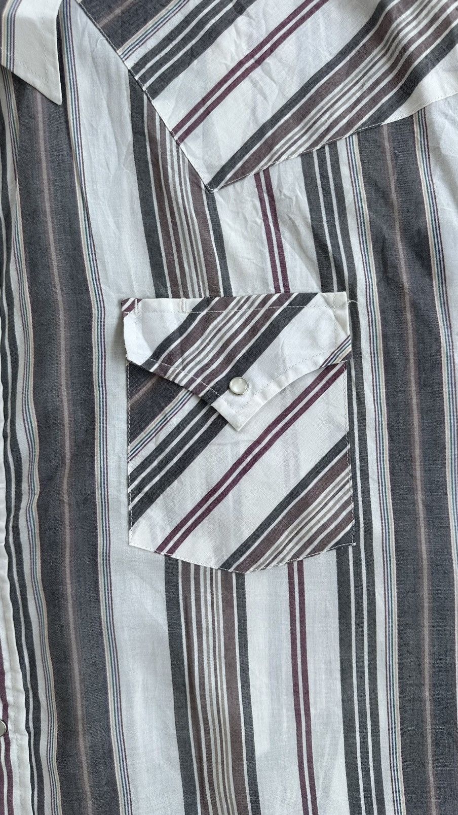 Vintage VINTAGE 80S ELY PLAINS BIG MAN WESTERN SHIRT Size US XXL / EU 58 / 5 - 2 Thumbnail