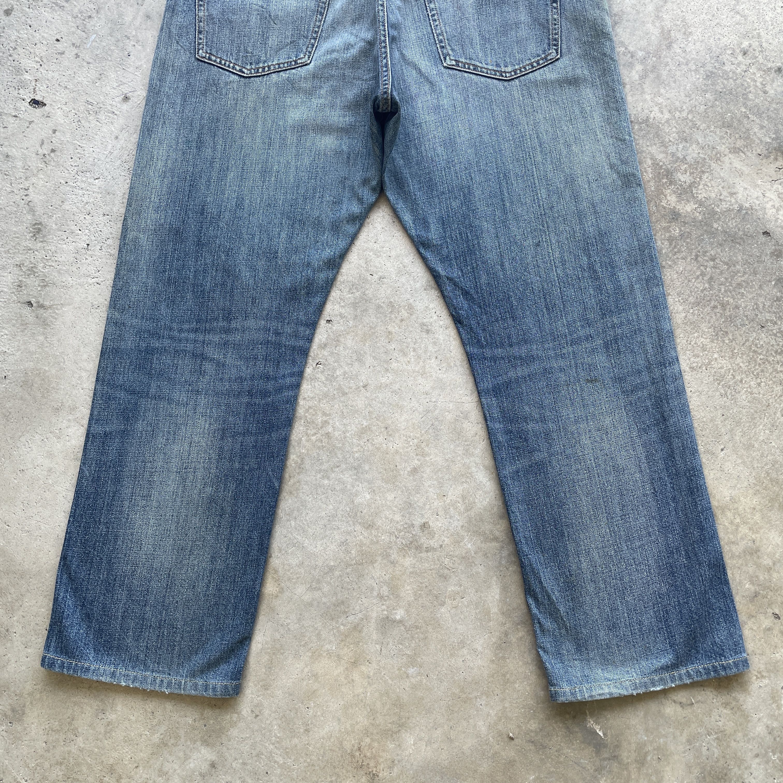 Japanese Brand W37 Vintage Japanese Distressed Jeans Faded Denim Pants Size US 37 - 9 Thumbnail