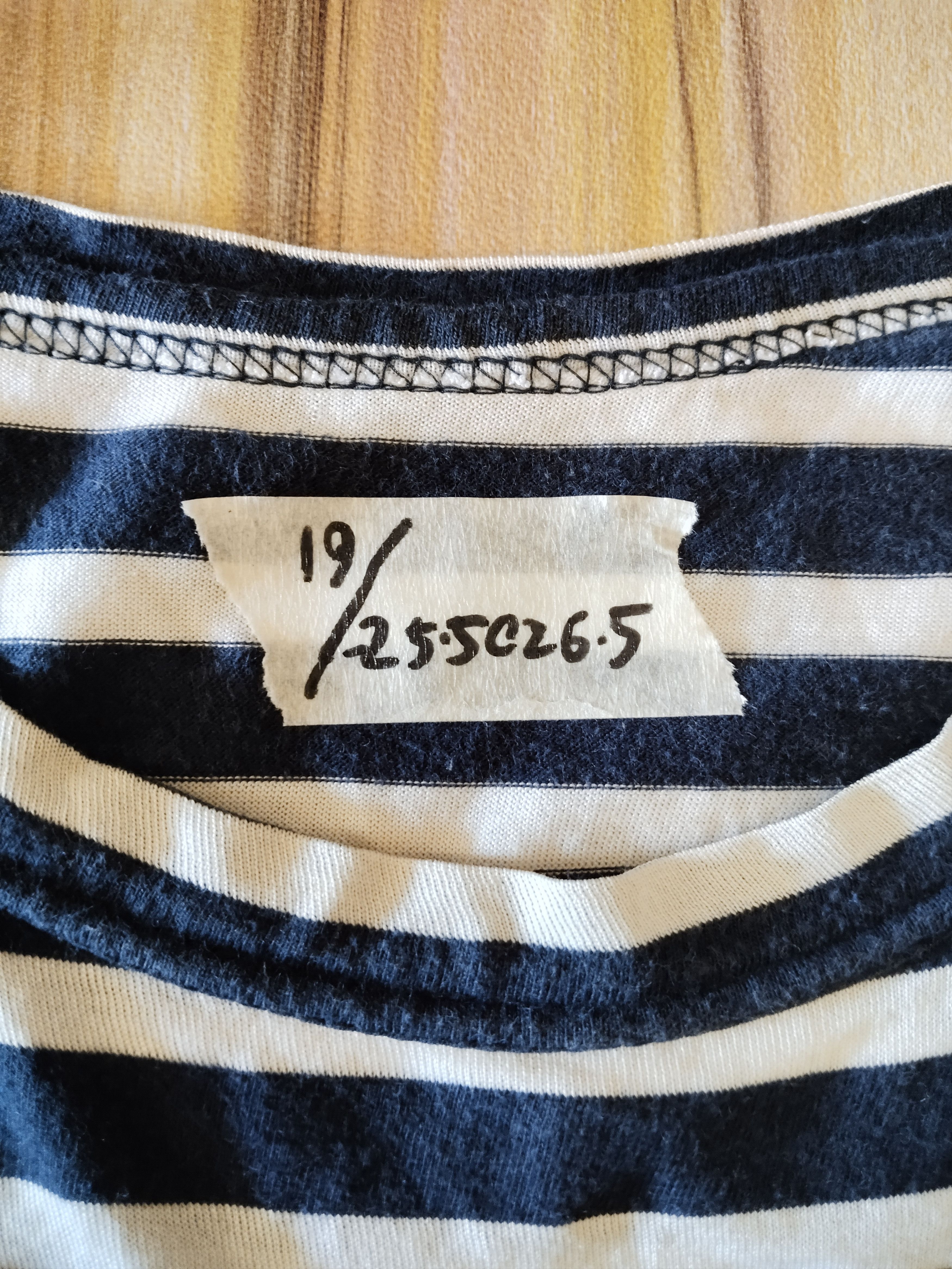 Sacai SACAI Stripe Tee Size US M / EU 48-50 / 2 - 2 Thumbnail