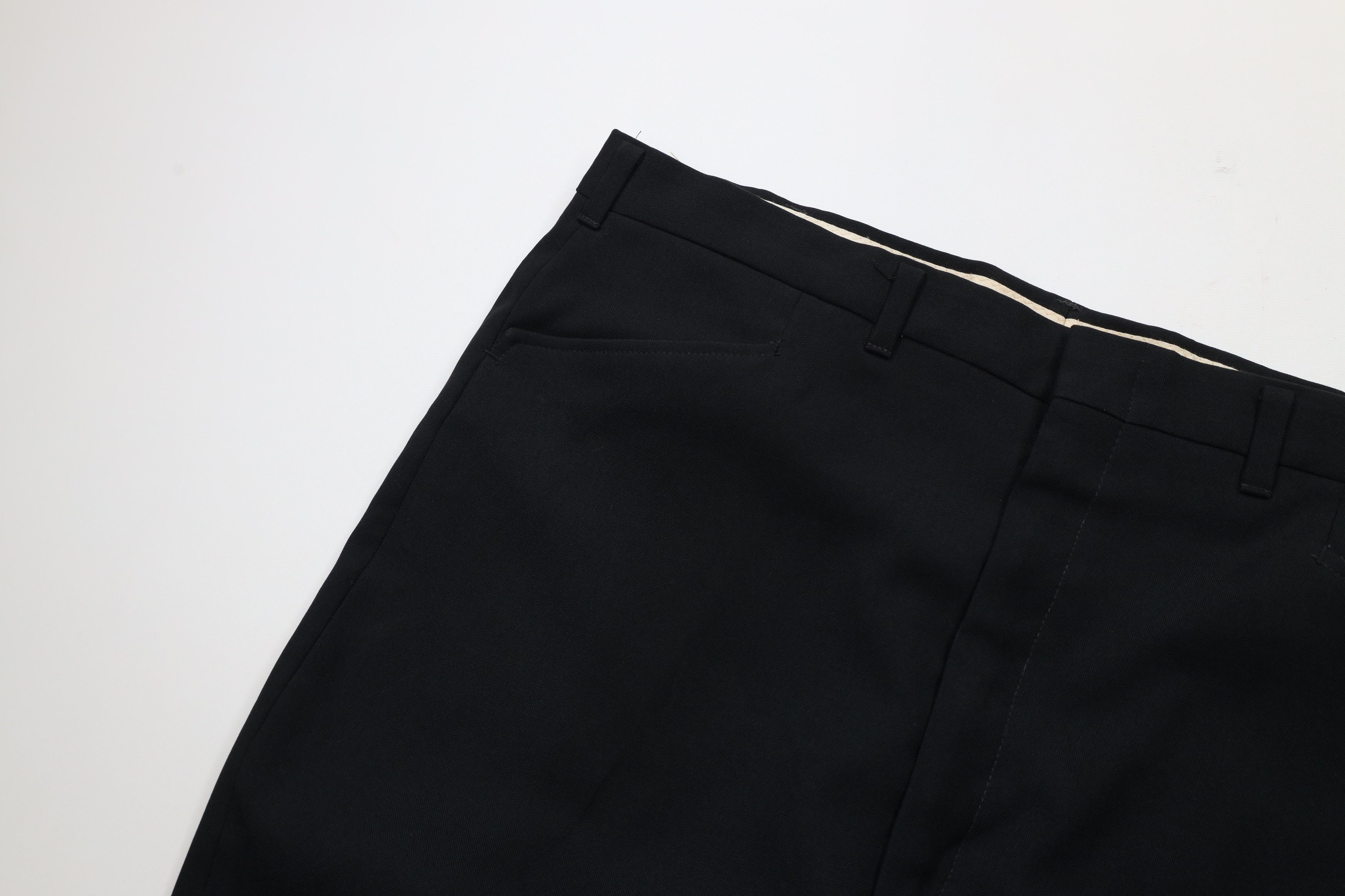 Vintage Vintage 70s Streetwear Bell Bottoms Chino Pants Black USA Size US 38 / EU 54 - 6 Thumbnail