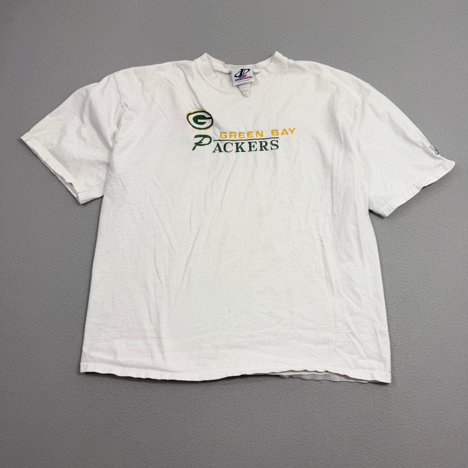 Vintage Vintage Logo Athletic Green Bay Packers Shirt Extra Large Size US XL / EU 56 / 4 - 1 Thumbnail