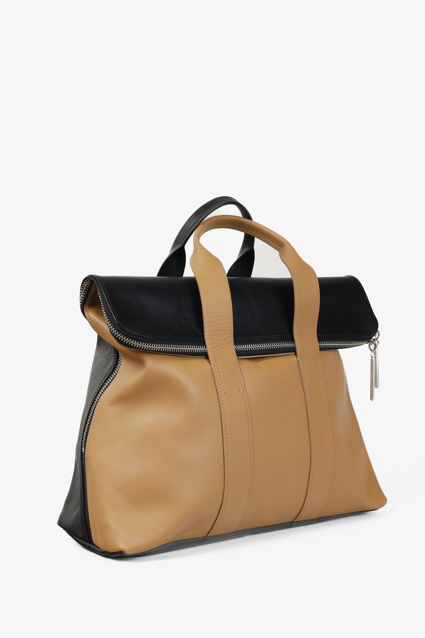 3.1 Phillip Lim 3.1 Phillip Lim 31 Hour Leather Foldover Tote Bag Size ONE SIZE - 2 Thumbnail