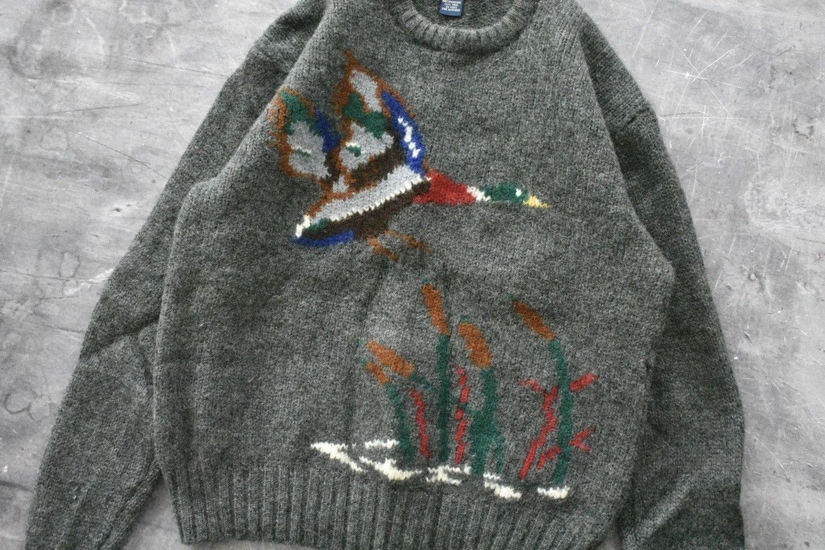 Vintage Vintage Boathouse Row Duck Sweater (XL) Size US XL / EU 56 / 4 - 2 Thumbnail