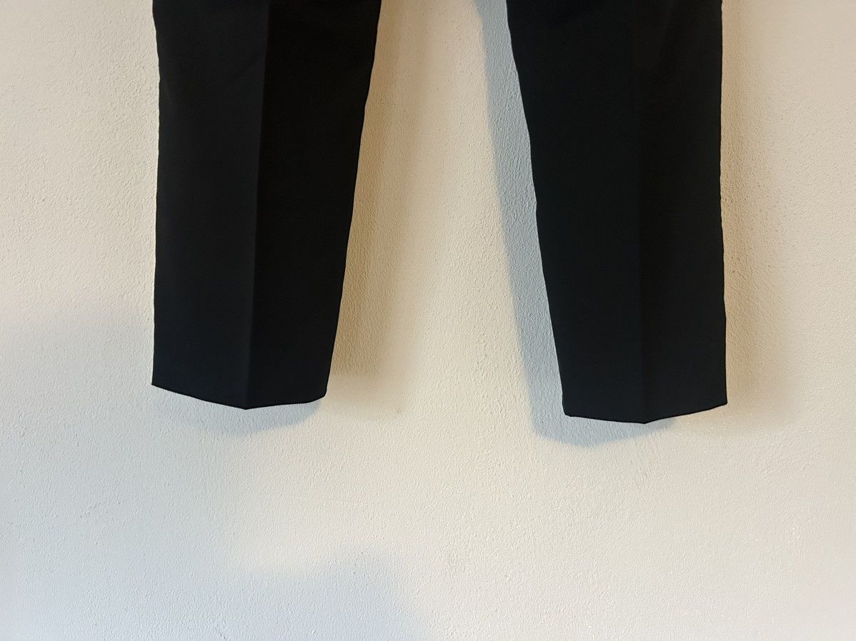 Prada Prada Black Poplin Virgin Wool Trousers Size US 34 / EU 50 - 8 Thumbnail