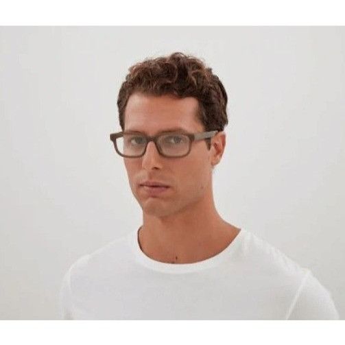 Gucci Gucci GG1584O 003 Men Eyeglasses Blue 53mm Rectangle Frame Size ONE SIZE - 5 Thumbnail