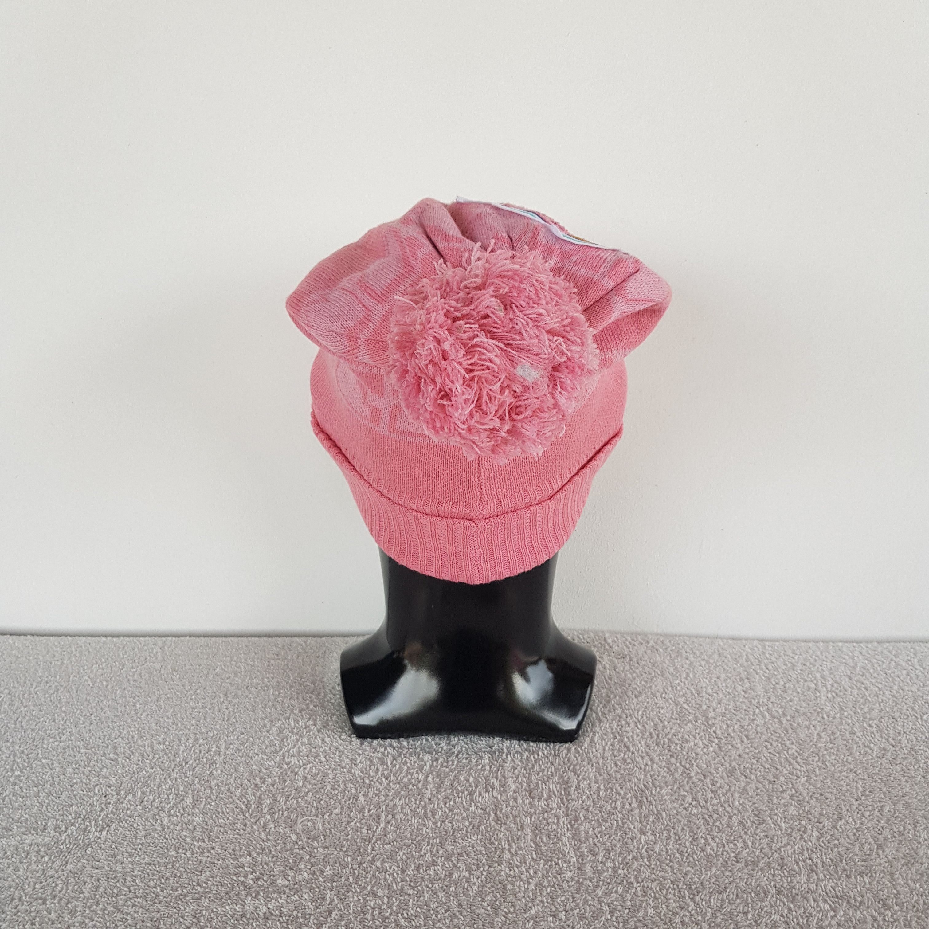 Japanese Brand Vintage Cartoon Beanie Funny Snow Ribbed Knit Caps Hats. Size ONE SIZE - 6 Thumbnail