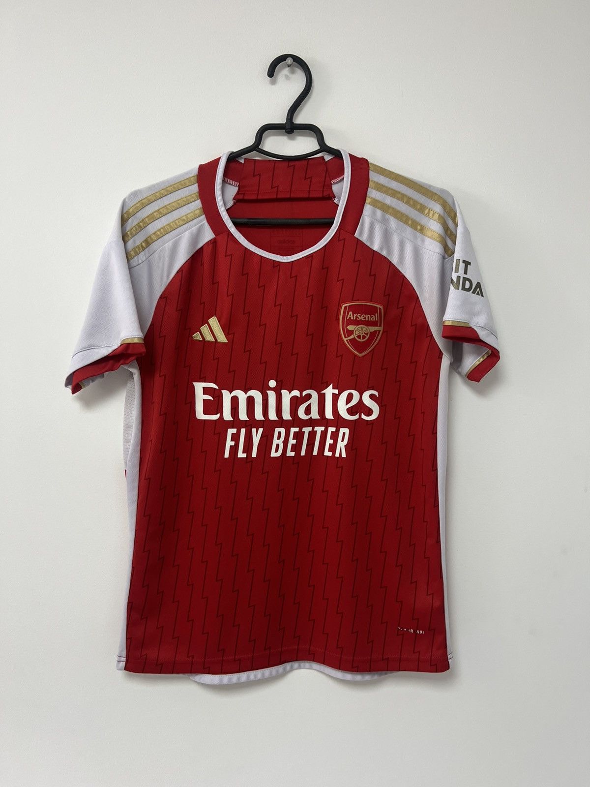 Adidas × Vintage Arsenal 2023/24 Home Jersey Adidas Football Shirt Kit sz S Size US S / EU 44-46 / 1 - 1 Thumbnail