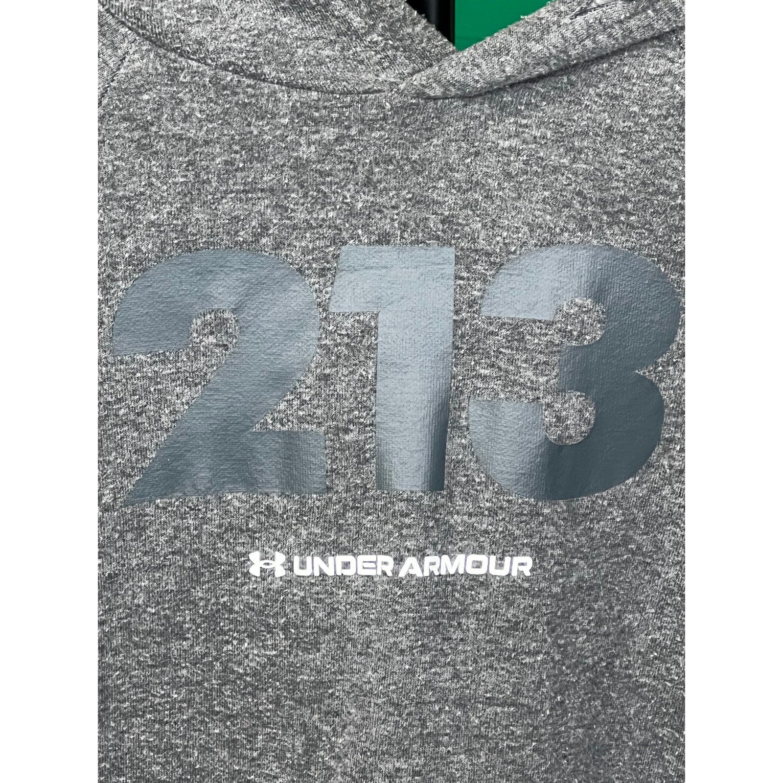 Under Armour Under Armour 213 Men's Medium Loose Fit Heatgear Gray Hoodie Size US M / EU 48-50 / 2 - 3 Thumbnail