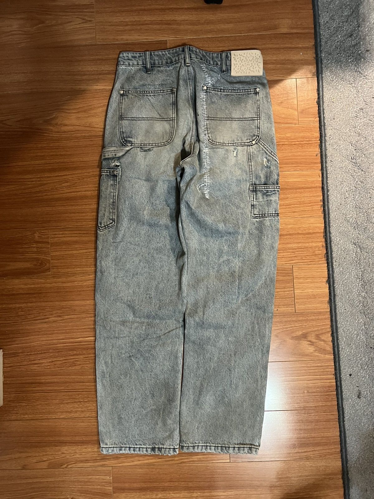 basketcase gallery Basketcase double knee hench jeans Size US 28 / EU 44 - 2 Thumbnail