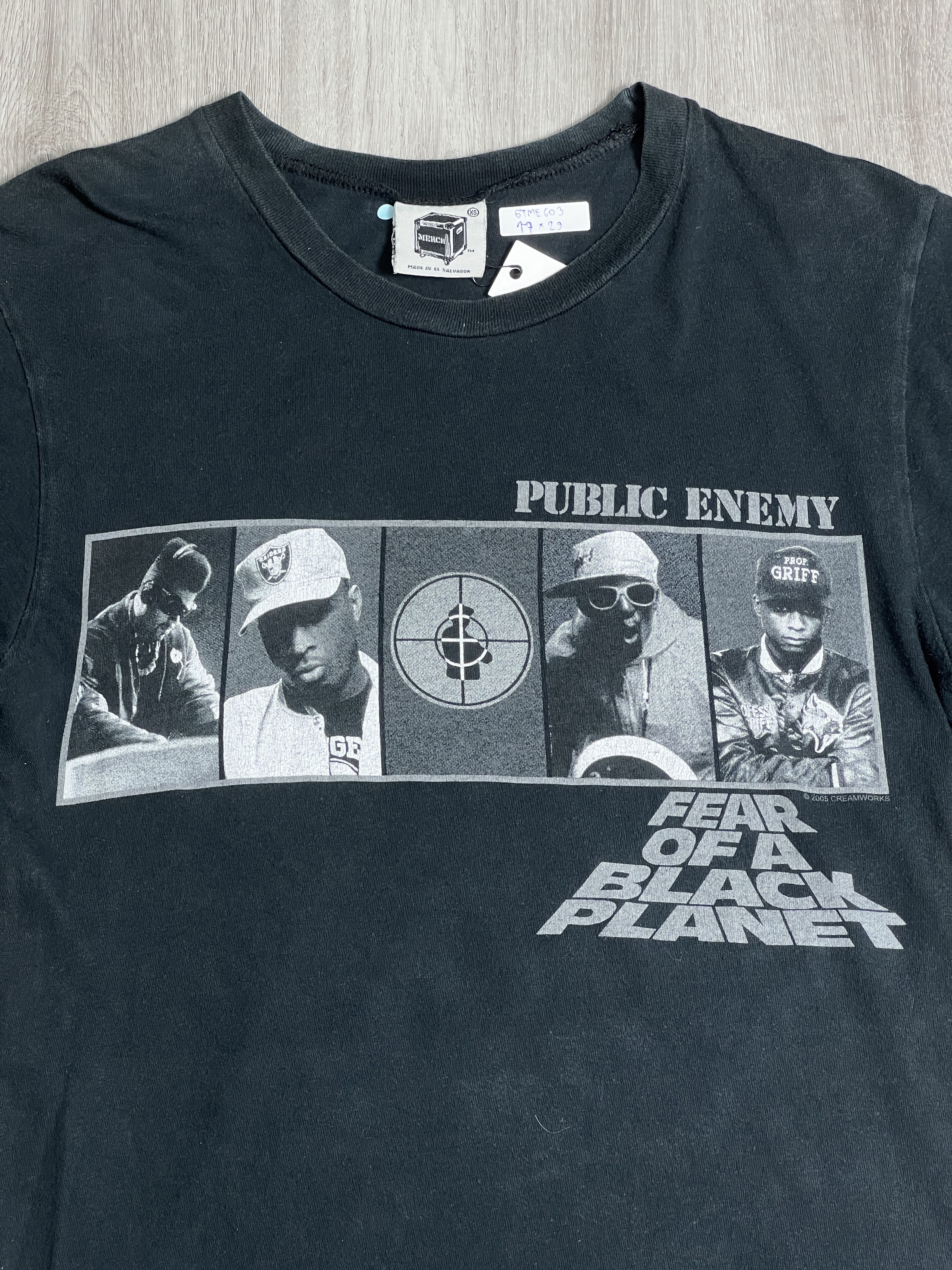 Rap Tees VTG Public Enemy Fear of a Black Planet Rap Tee (XS) GTME603 Size US XS / EU 42 / 0 - 2 Thumbnail