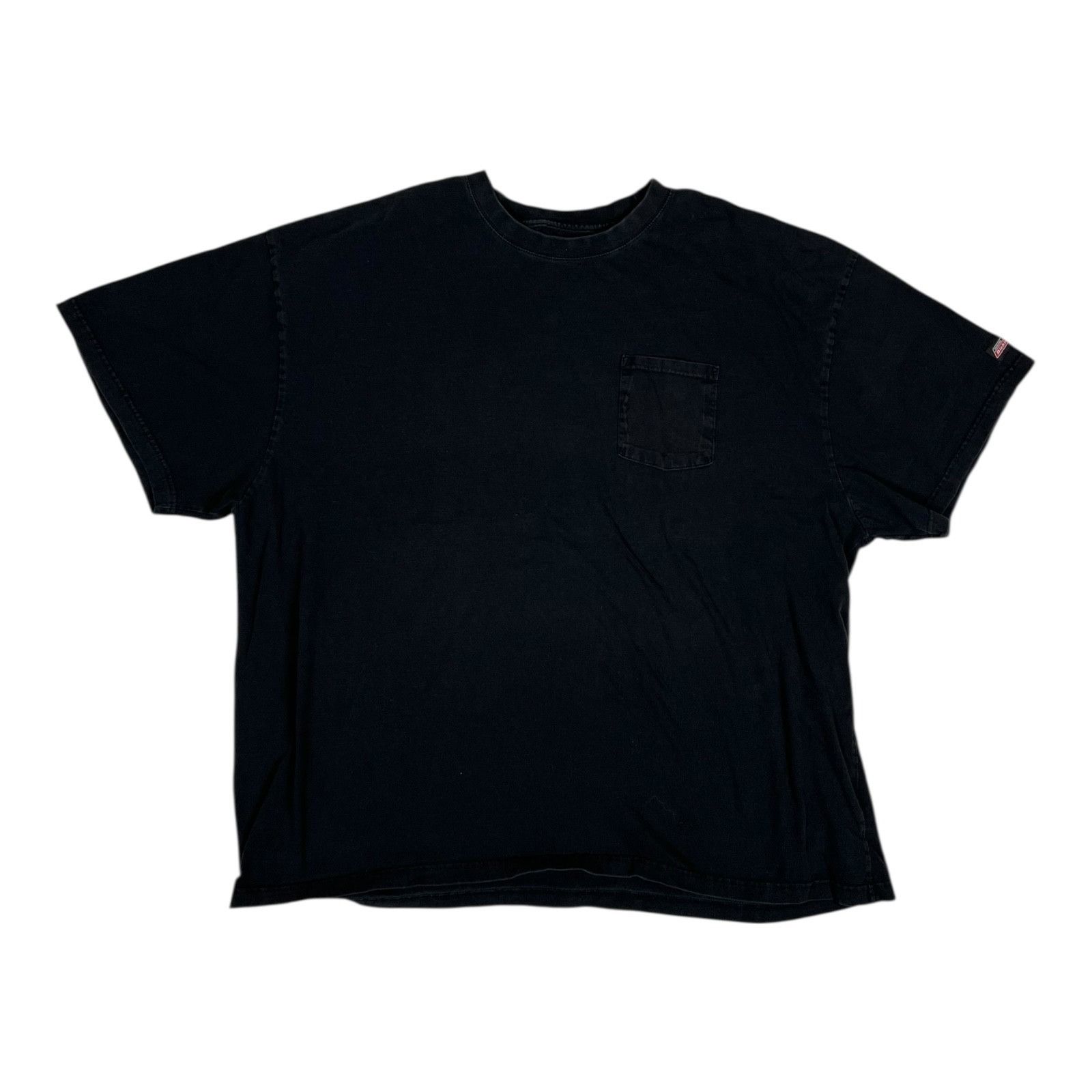 Dickies Vintage Dickies Black Pocket T-Shirt Size 4XL Blank Work We Size US XXL / EU 58 / 5 - 1 Thumbnail