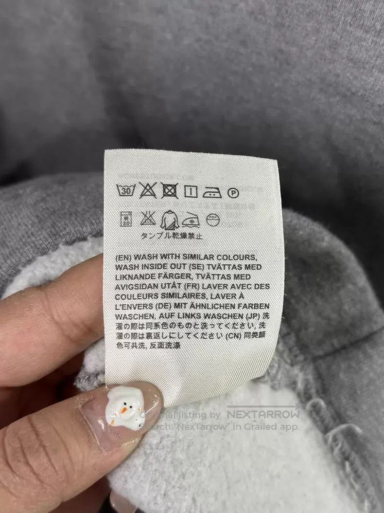 Acne Studios Acne Studios Gray Hooded Sweatshirt Size XXS / US 00 / IT 34 - 6 Thumbnail