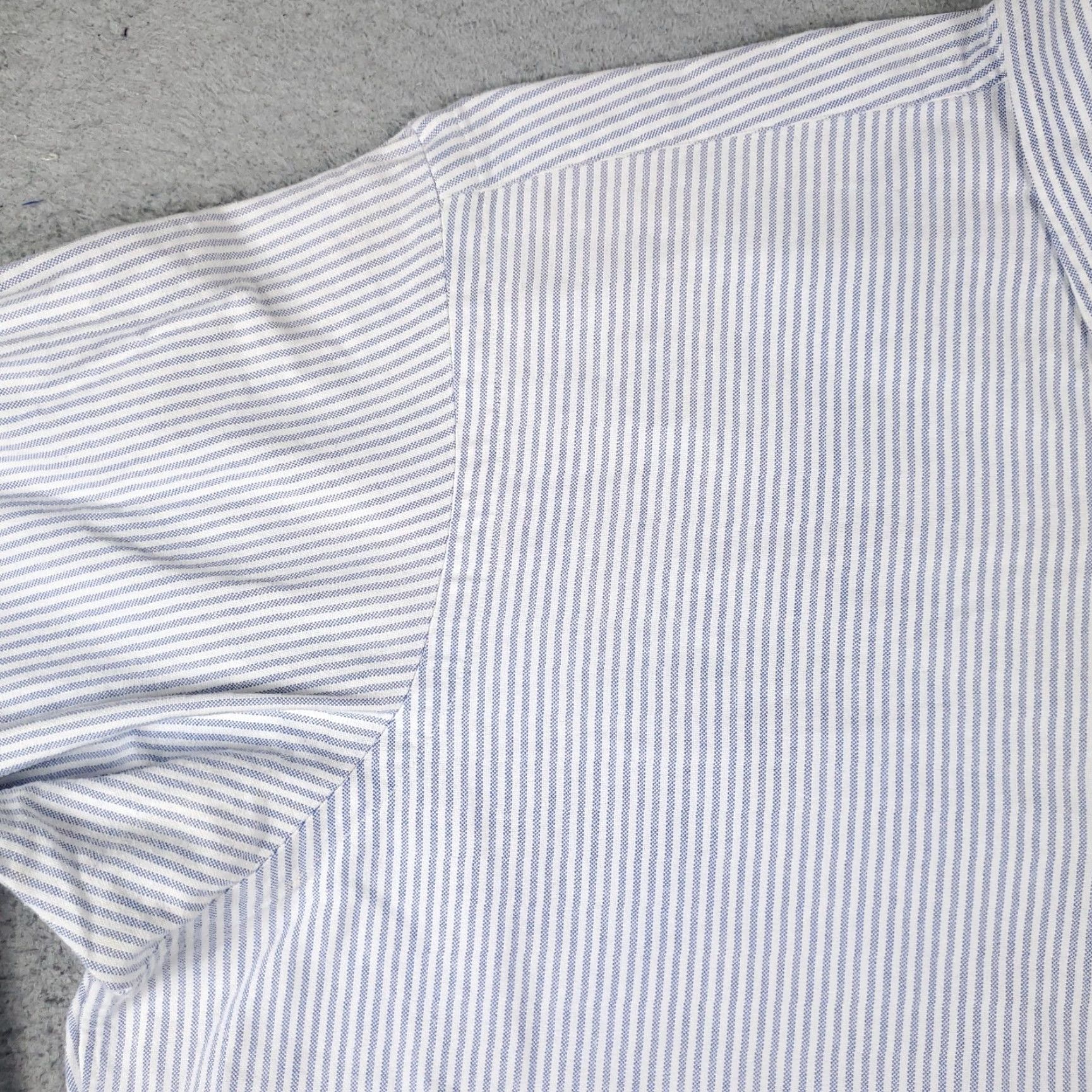 Ralph Lauren Ralph Lauren Shirt Mens 16 Blue Striped Dress Button Up Long Sleeve Size 42R - 5 Thumbnail