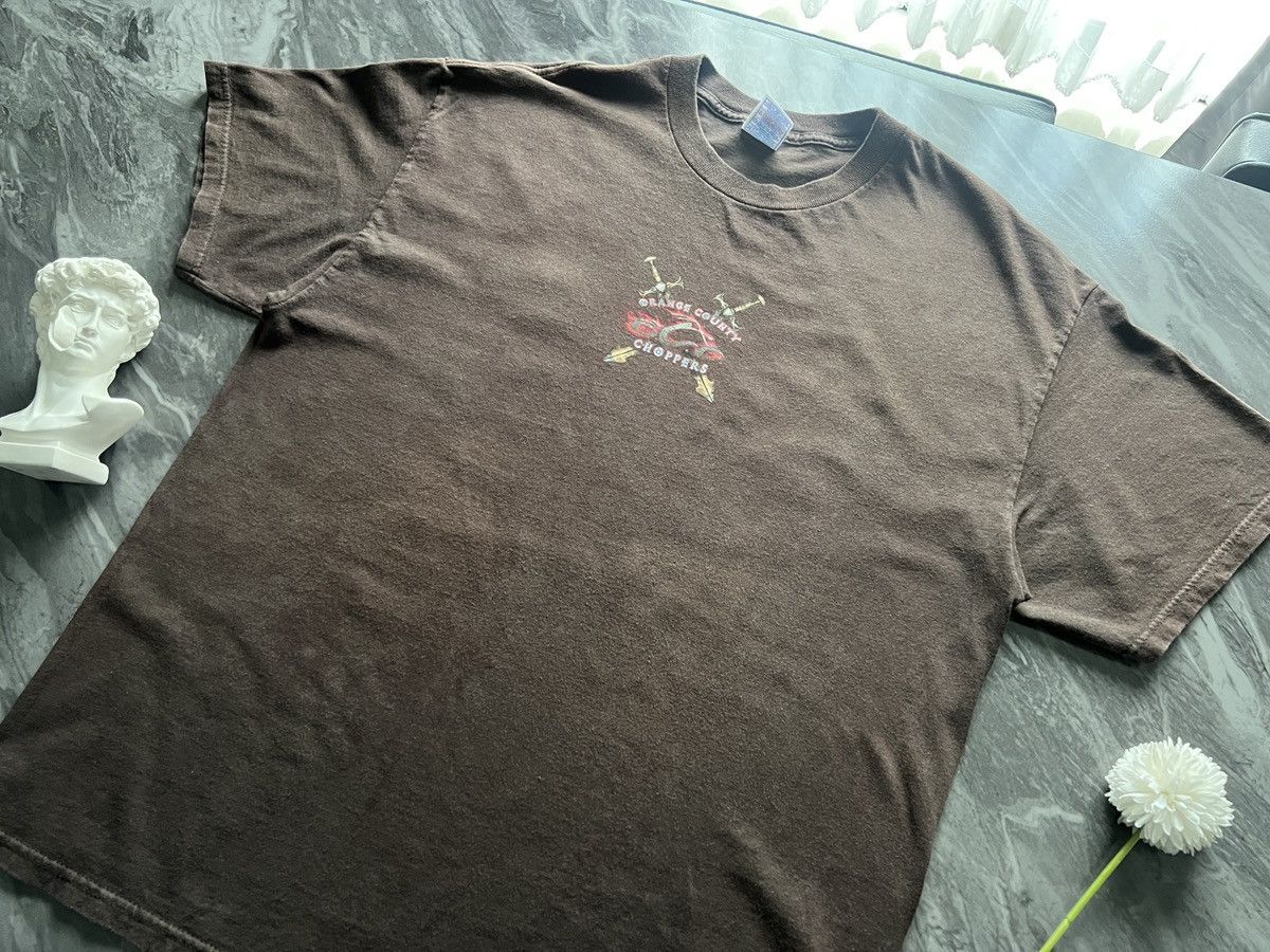 Indian Motorcycle Orange Country : Chopper New York Double Dagger Size US XL / EU 56 / 4 - 2 Thumbnail