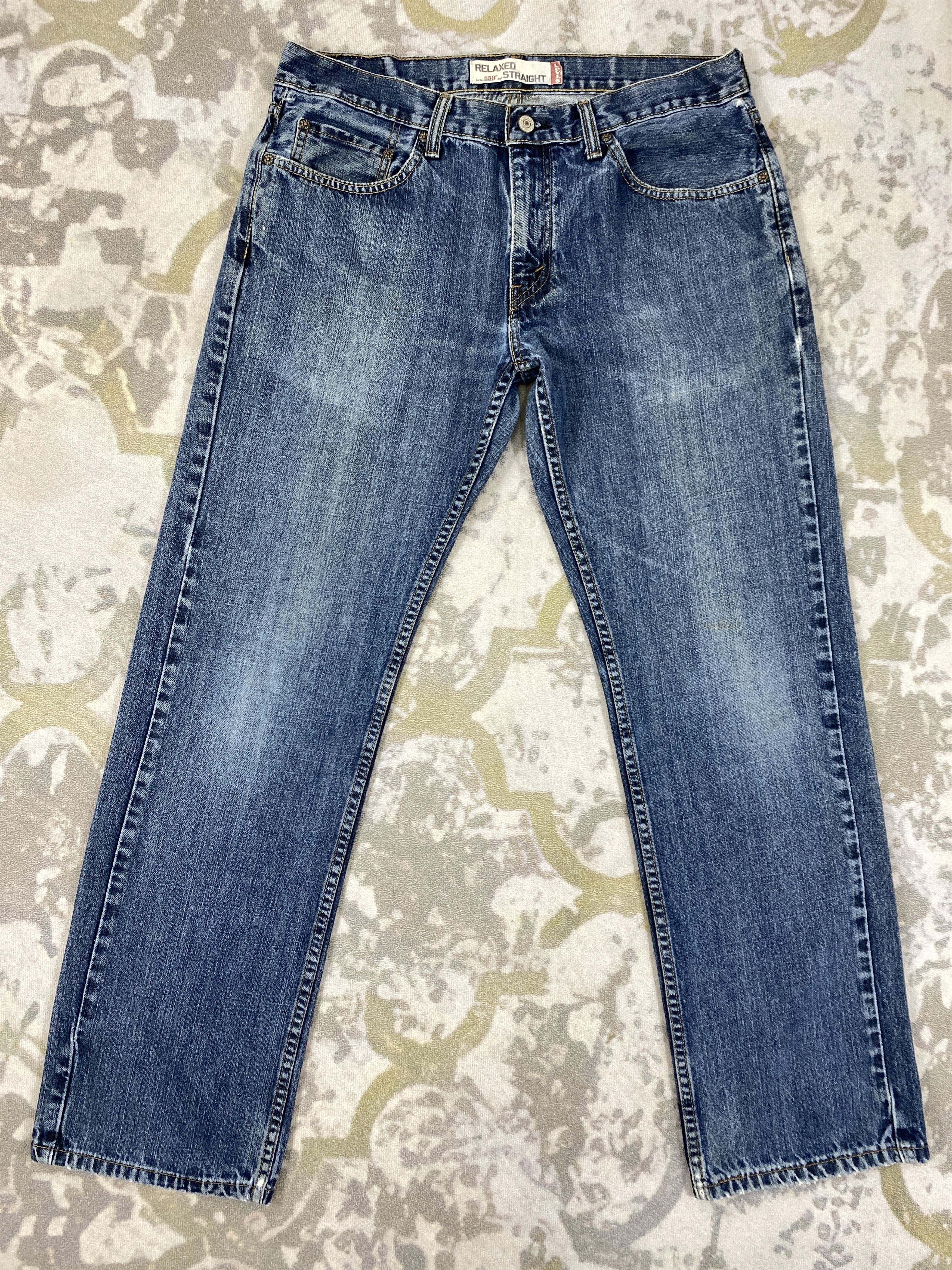 Blue Vintage Levi's 559 Jeans 35x32.5 Denim -JN1961