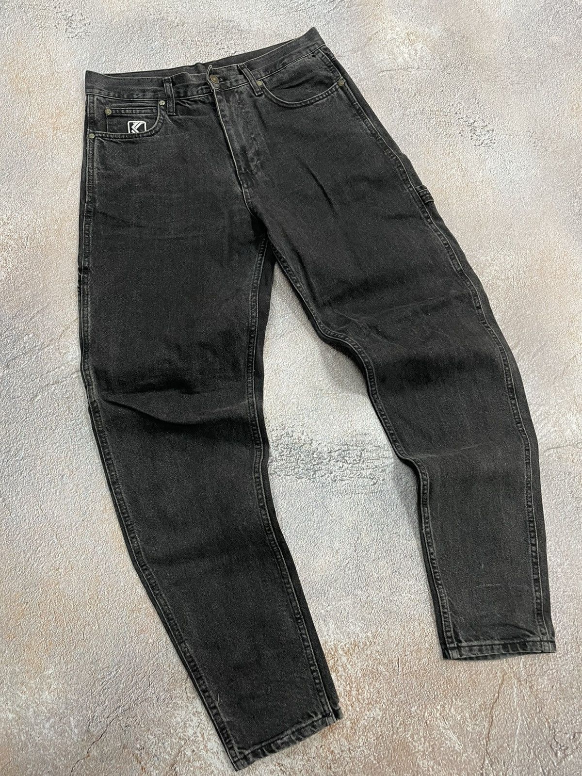 Karl Kani Vintage Karl Kani Black Denim Jeans Size US 30 / EU 46 - 4 Thumbnail