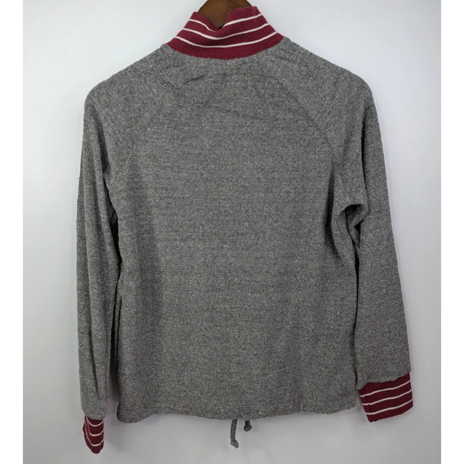 Marine Layer NWT Marine Layer Virginia Track Jacket Retro Heather Gray Size Small msrp 38 Women's Jacket S Gray Retro Marine Layer Virginia Track Jacket Size S / US 4 / IT 40 - 3 Thumbnail