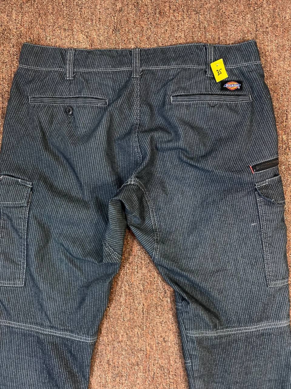 Dickies dickies hickory striped cargo pants distressed Size US 35 - 3 Thumbnail