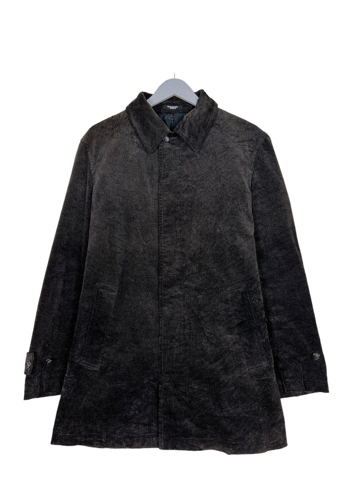 If Six Was Nine TORNADO MART JAPAN VELVET CORDUROY COAT JACKET Size US L / EU 52-54 / 3 - 3 Thumbnail