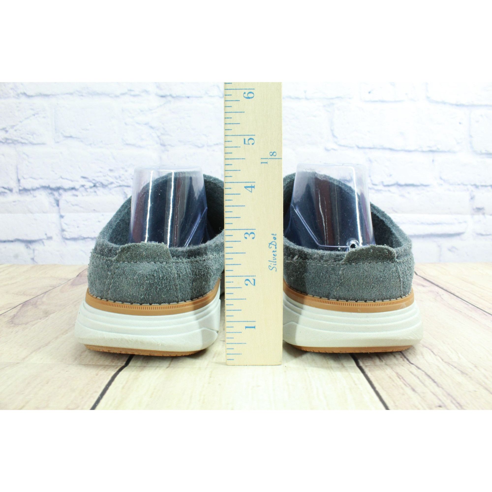 L.L. Bean LL Bean Men’s Gray Wool Slip-On Cozy Slipper Clogs 11 M Size US 11 / EU 44 - 6 Thumbnail
