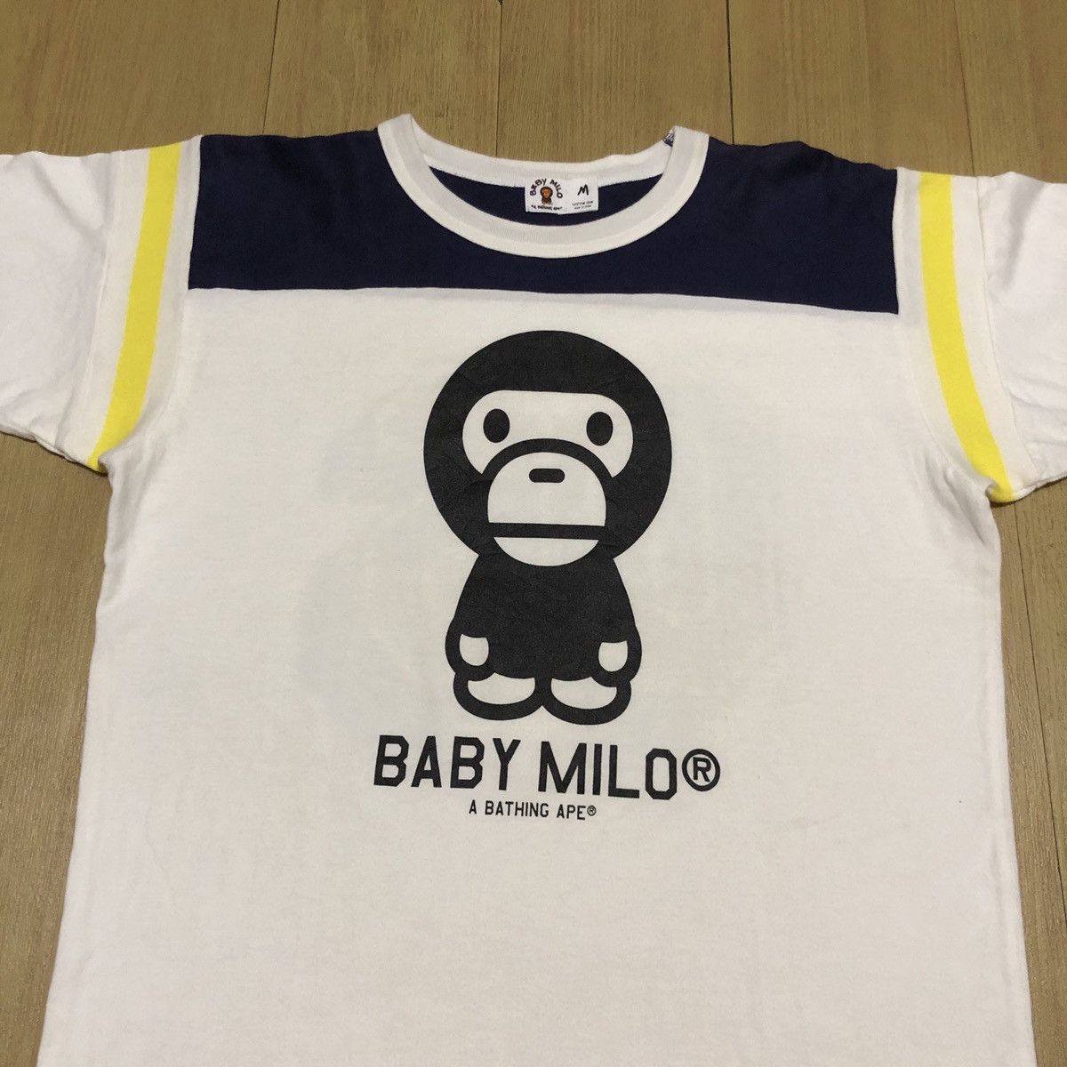 Bape OG 2005 Baby Milo Raglan T-shirts Size US M / EU 48-50 / 2 - 2 Thumbnail