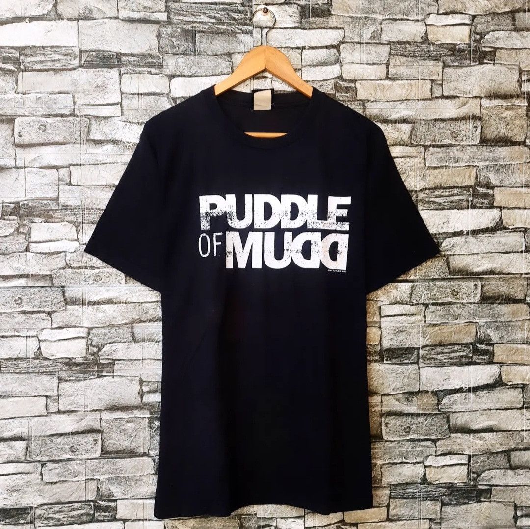 Band Tees Vtg Early 2001 Puddle Of Mudd Boy Peeing Rock Band T-shirt Size US M / EU 48-50 / 2 - 1 Thumbnail