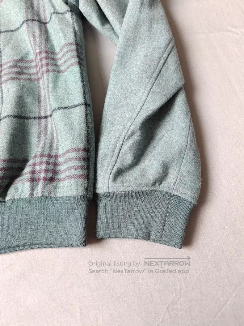Hermes Hermes Runway plaid wool sweater, misty blue, 100% wool fa Size US M / EU 48-50 / 2 - 8 Thumbnail