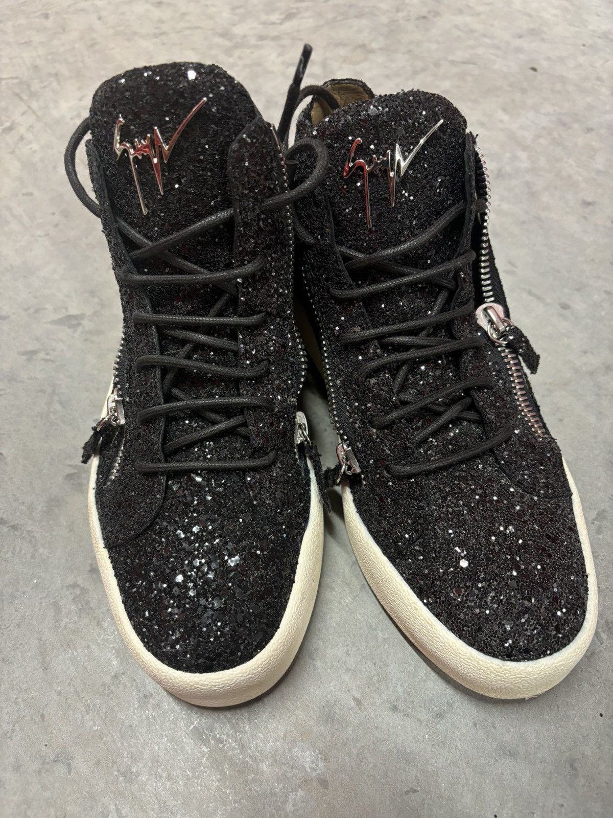 Giuseppe Zanotti Giuseppe Zanotti Mens Kris’s Glitter Size US 9 / EU 42 - 1 Thumbnail