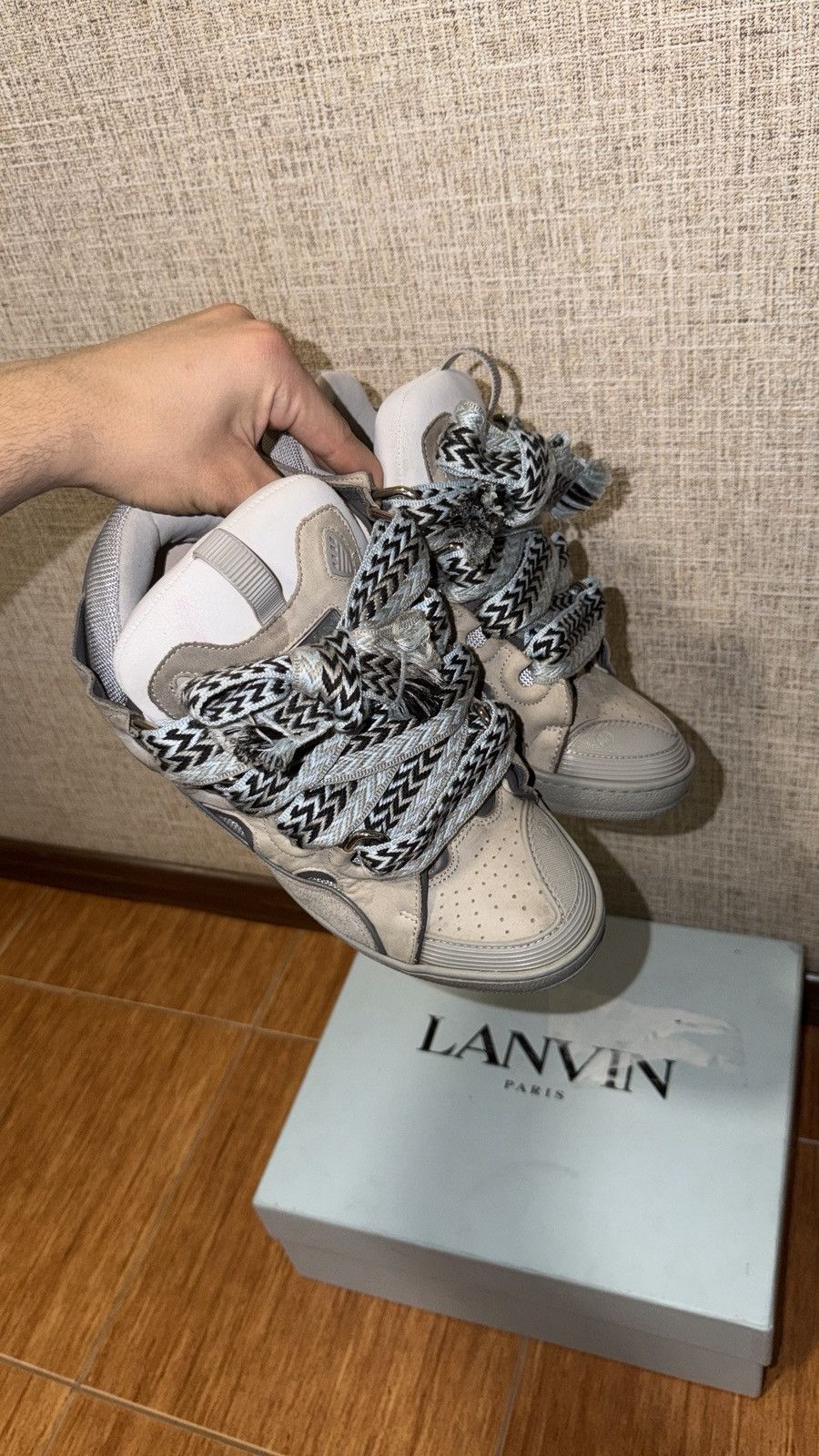 LANVIN CURB GREY