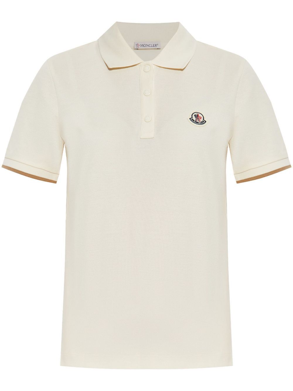 Moncler LOGO COTTON POLO SHIRT Size XS / US 0-2 / IT 36-38 - 1 Thumbnail