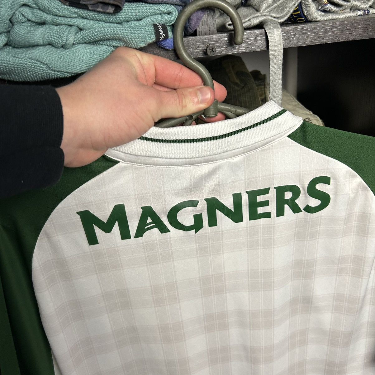 New Balance Mens New Balance FC Celtic Home Soccer jersey size M Size US M / EU 48-50 / 2 - 10 Thumbnail