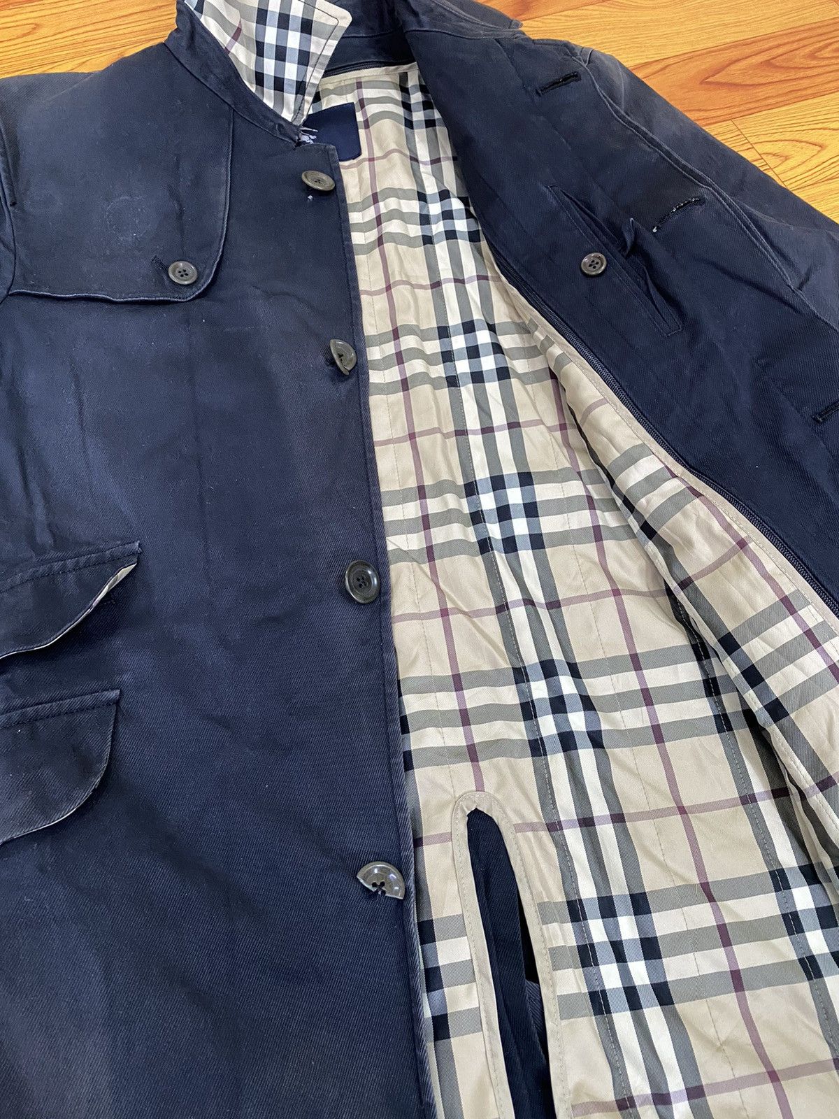 Burberry Burberry London Trench Coat Double Lining Jacket Size US M / EU 48-50 / 2 - 9 Thumbnail