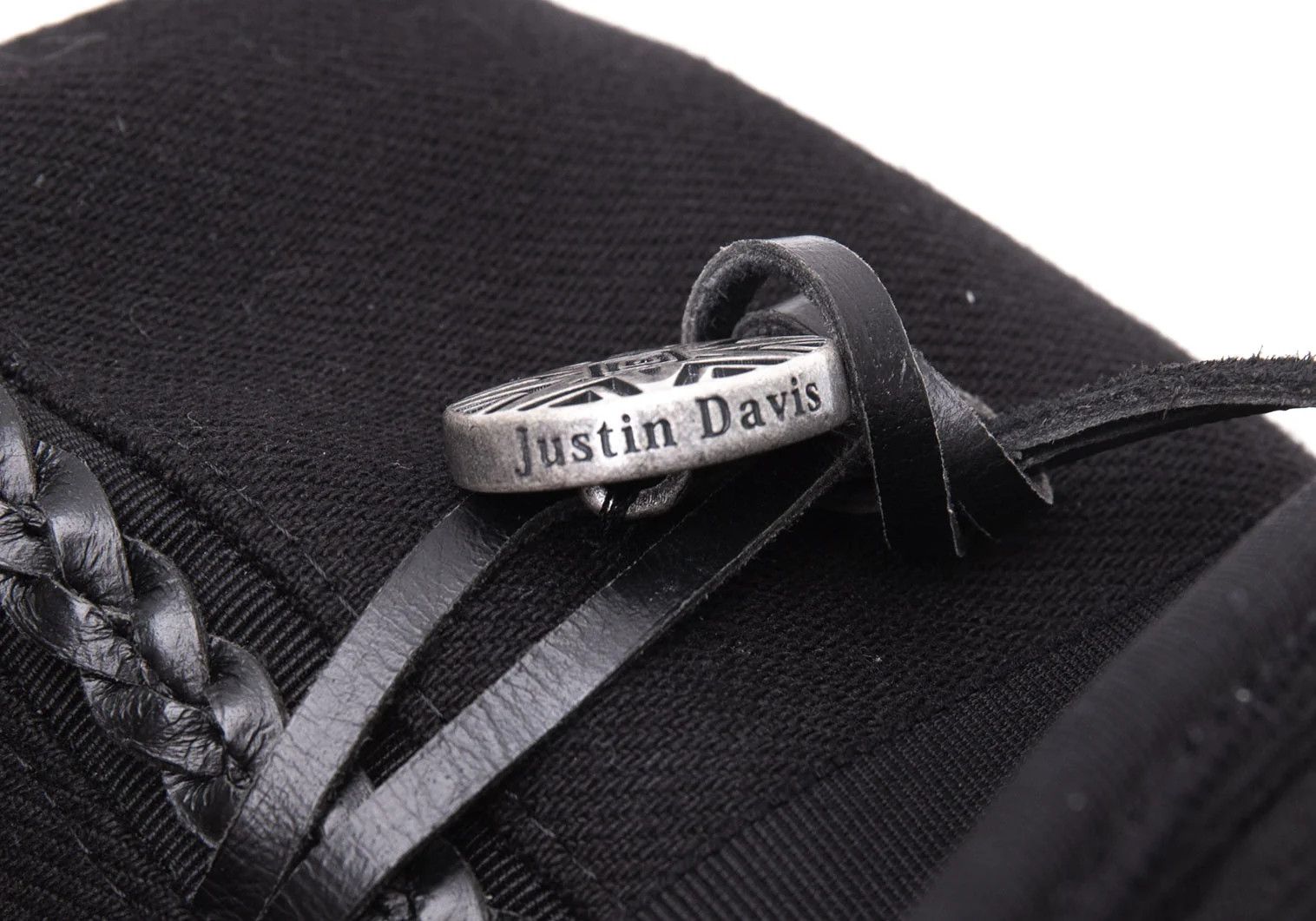 Yohji Yamamoto Yohji Yamamoto × Justin Davis Leather Braided Cotton Hat Size ONE SIZE - 4 Thumbnail