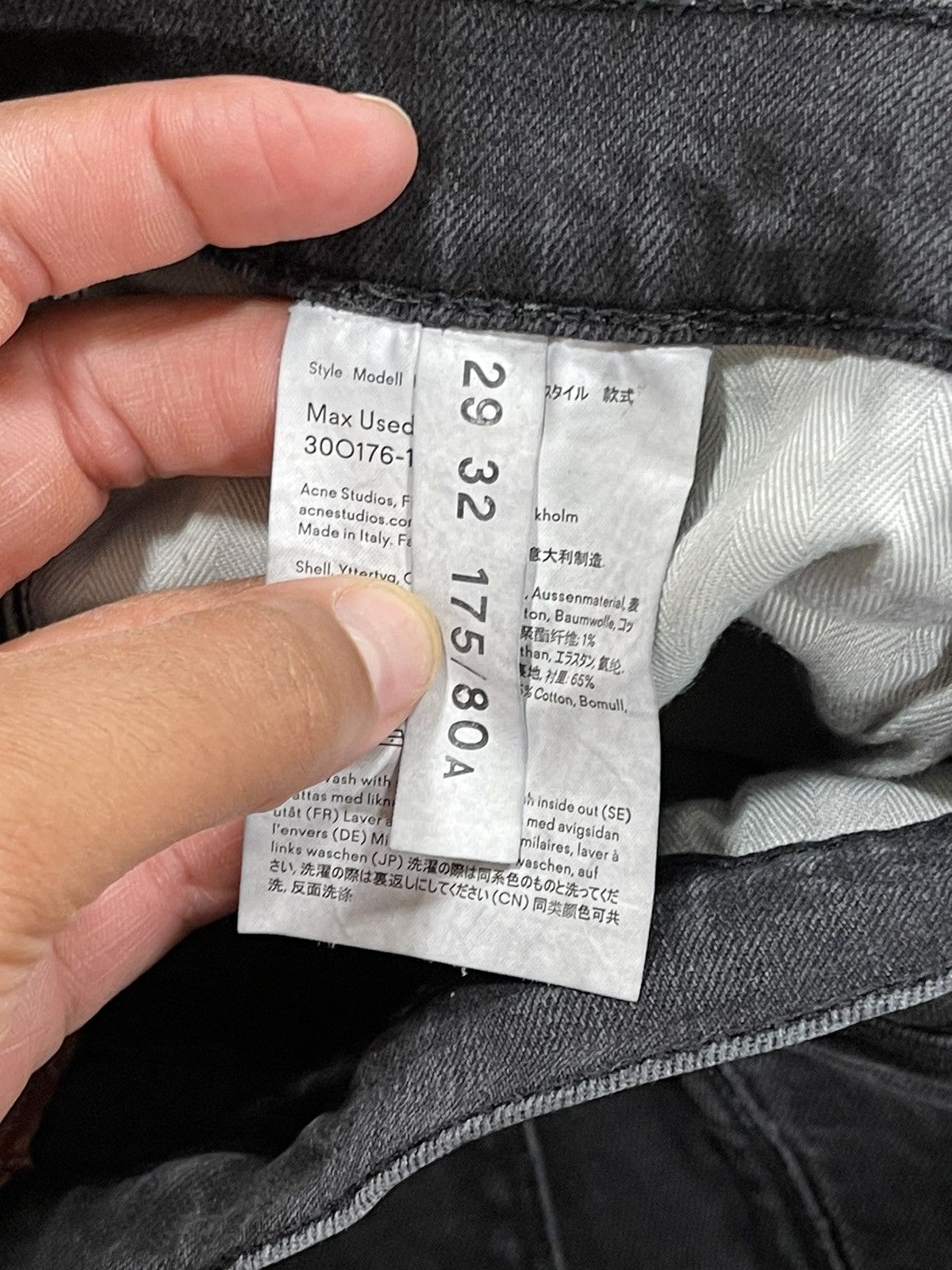 Acne Studios Acne Studios Bla Konst Jeans Stockholm Floragatan 13 Size US 29 - 3 Thumbnail