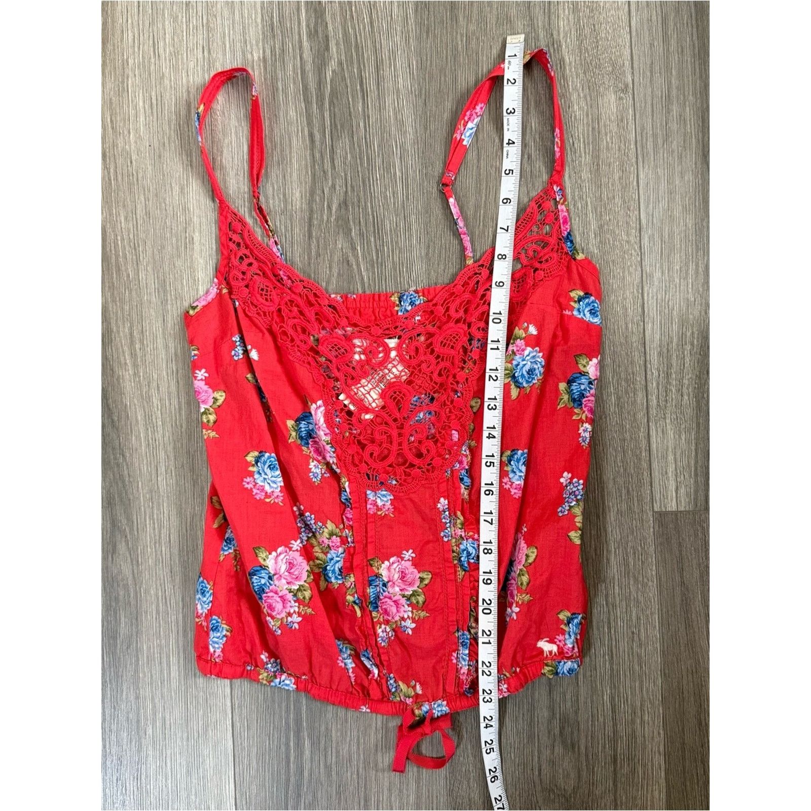 Abercrombie & Fitch Abercrombie & Fitch Floral Isabelle Top Sz Med Romantic Size M / US 6-8 / IT 42-44 - 8 Thumbnail