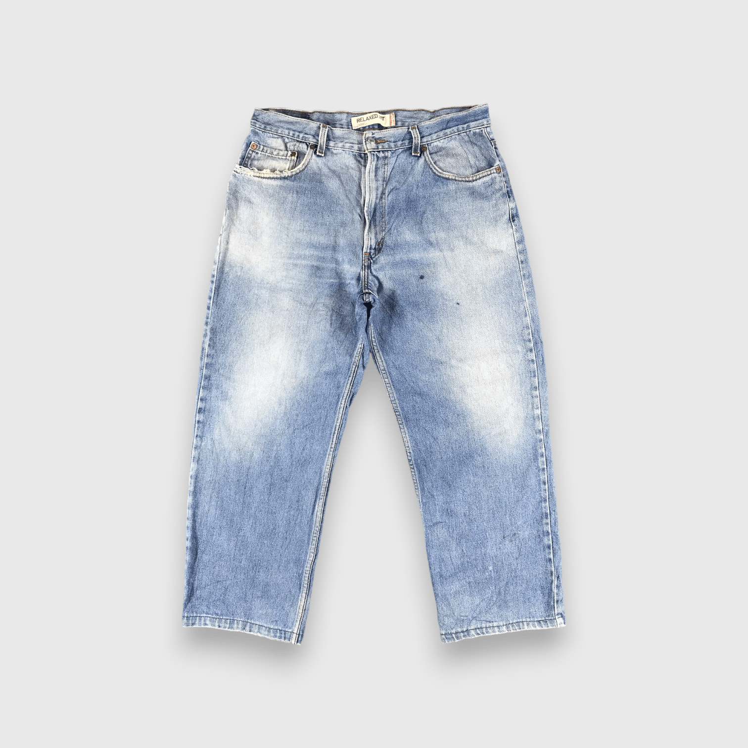 Levi's Vintage Blue Wash Levis 550 Jeans-J2638 Size US 34 / EU 50 - 1 Thumbnail