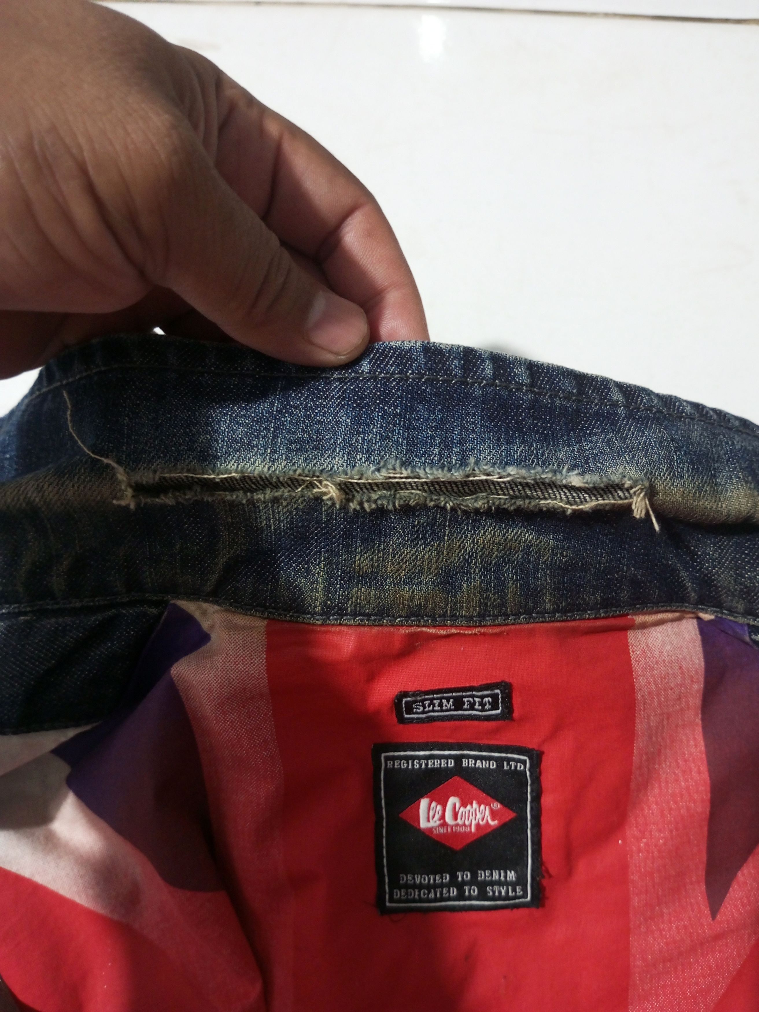 Cooper Vintage Lee Cooper multi zipper distressed denim jacket Size US M / EU 48-50 / 2 - 8 Thumbnail
