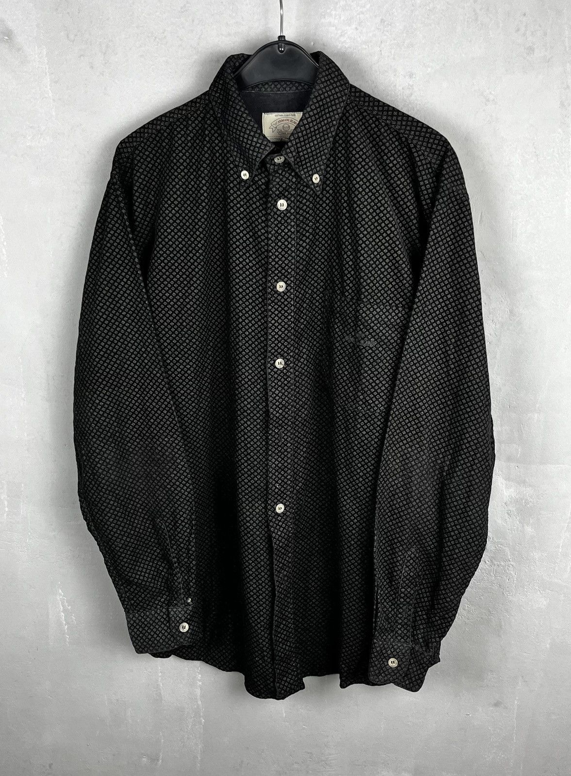 Armani × Giorgio Armani × Vintage Armani Jeans shirt 90s vintage Size US L / EU 52-54 / 3 - 1 Thumbnail