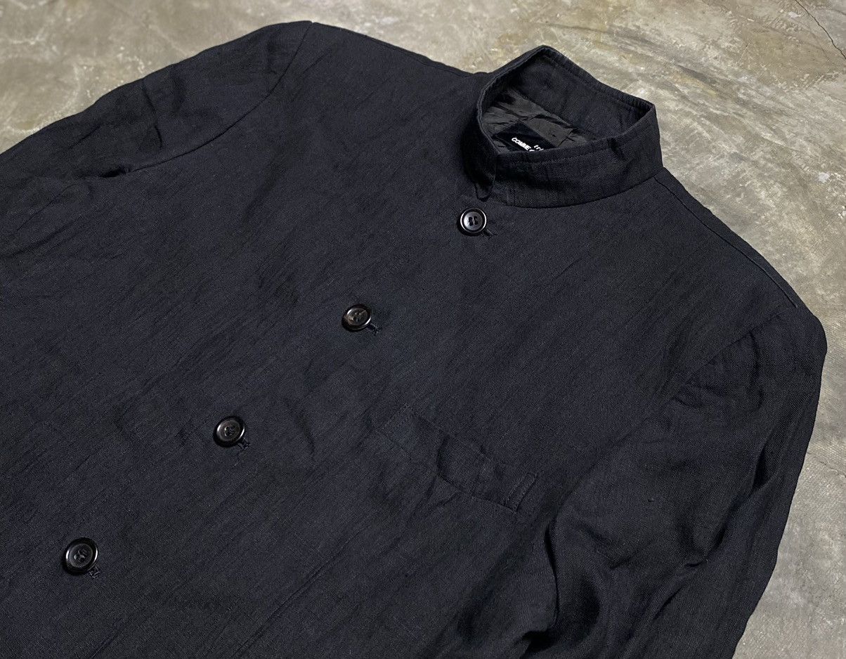 Tricot Comme des Garcons CDG Tricot AD1999 Linen Oversized Blazer Size L / US 10 / IT 46 - 2 Thumbnail