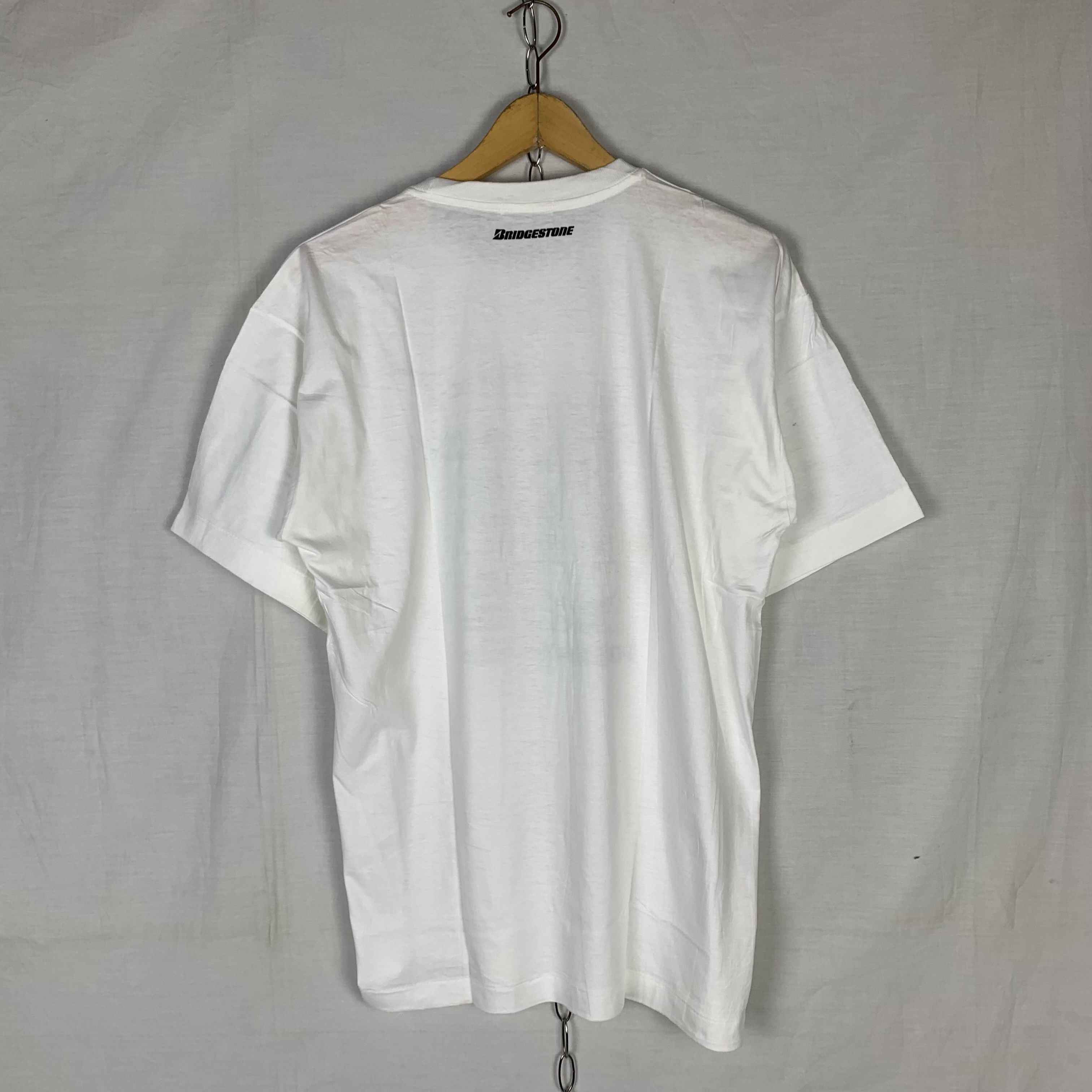 Vintage Vintage Formula 1 Bridgestone Potenza Tshirt Size US M / EU 48-50 / 2 - 3 Thumbnail