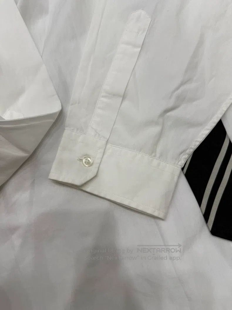 Vetements Vetements Tie Front Oversized White Shirt M Size Size US M / EU 48-50 / 2 - 4 Thumbnail