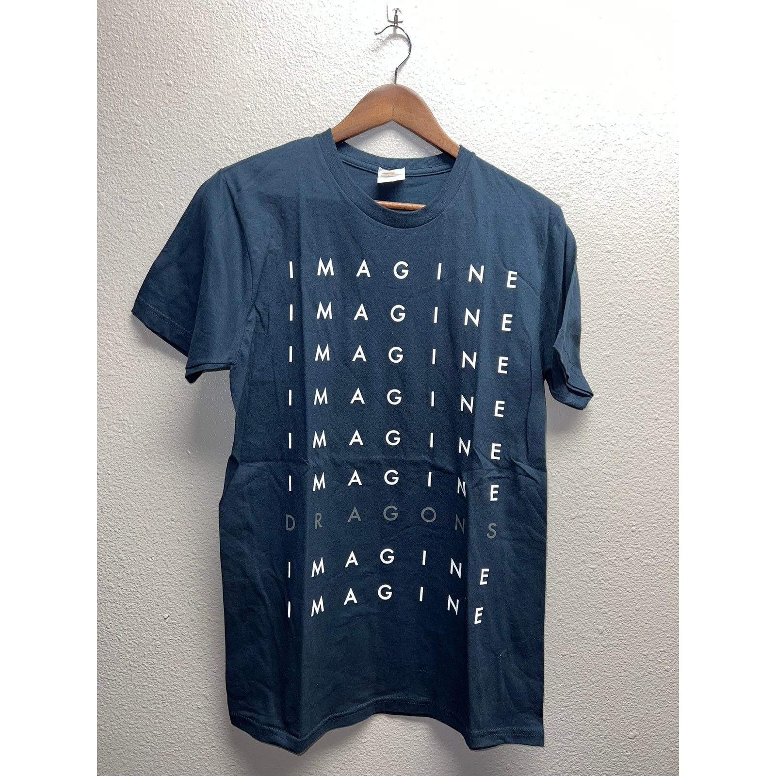 Band Tees Imagine Dragons Shirt Bay Island Concert Tour Blue Music M Size US M / EU 48-50 / 2 - 1 Thumbnail