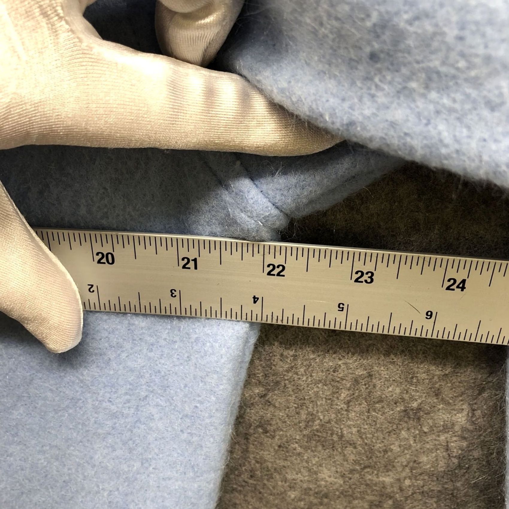 Zara VINTAGE Zara Oversized Shacket Womens S Dusty Blue Wool Blend Chore Jacket Soft Thick Size S / US 4 / IT 40 - 6 Thumbnail